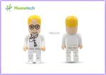 White Character USB Drives doctor Pendrive cartoon U Disk , 16gb Nurse memory
