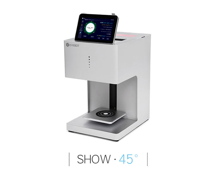 5-15s Printing 600dpi Coffee Latte Art Printer Wifi Connected 1000 Cups