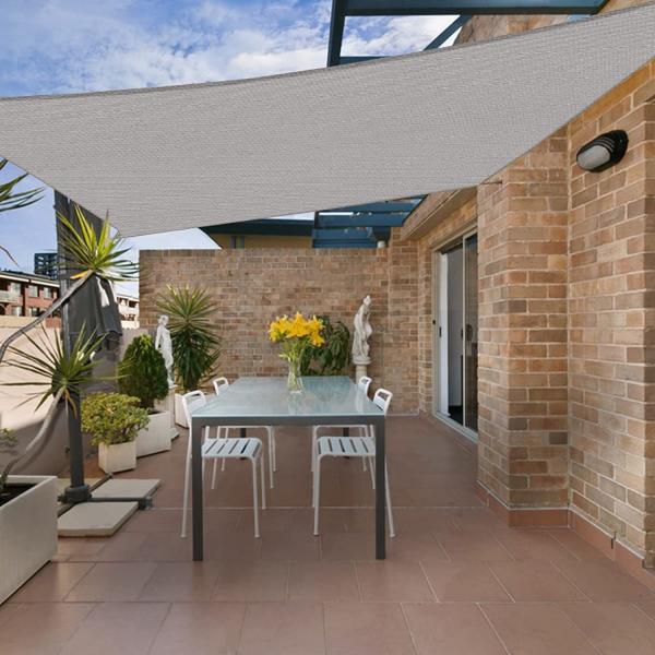Buy cheap Beige 90% PE Shade Net Beach Garden Balcony Shade Sail from wholesalers