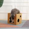 Buy cheap Wooden Cat House Rabbit Hideout With Hammock Stackable Cat Beds from wholesalers