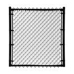 30m Length Metal Wire PVC Chain Link Fence For Basketball Court Rustproof