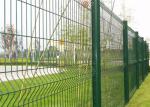 Powder Coated 3D Fence Panel Triangle Bending Fence For Construction Site