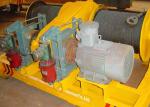 Fast Speed Transfer Cart Accessories Double Drum Electrical Wire Rope Winch For