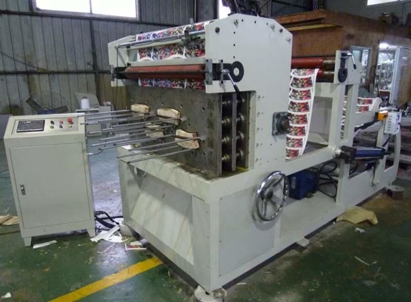 380V High Speed Paper Cup Blank Punching Machine 3000kg
