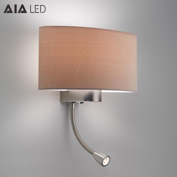 Buy cheap Adjustable headboard wall light & Interior led reading wall lamp bed reading light for luxury hotels from wholesalers