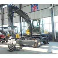 Buy cheap Municipal Construction Engineering 8Ton Large Excavator Big Wheel Digger With product