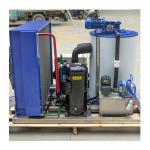 1.5T Flake Saltwater Flake Ice Machine 1500KG Capacity For Fisheries Industry