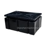 Square Modular Black Color HDPE Floating Pontoon Yacht Jet Ski Dock With EPS