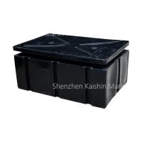 Buy cheap 480-600kgs Buoyancy Multipurpose Black LLDPE Floatation Dock With Bolted Nuts product