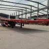 Buy cheap 3 4 5 Axles 40ft Flatbed Semi Trailer 60ft High Load Capacity 13T-16T For Mexico from wholesalers