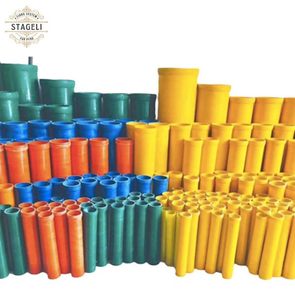 Buy cheap HDPE Fiberglass Firework Mortar Tubes 3 Inch 4 Inch For Parties from wholesalers