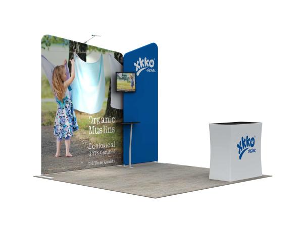 Buy cheap Folding Trade Show Booth Displays , Conference Exhibit Displays 3X3 No Plastic from wholesalers