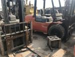 Manual 5ton Used toyota FD50 Forklift/Original Diesel Forklift 5ton Forklift
