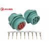 Buy cheap Green Threaded Type 2 Deutsch 9 Pin J1939 Male Plug Connector with 9 Pins from wholesalers