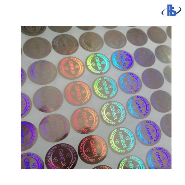 Buy cheap 3D Anti Fake Holographic Security Labels , Custom Security Hologram Stickers from wholesalers