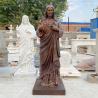 Buy cheap Bronze Savior Christ Jesus Statue Brass Redeemer Sculpture Life Size Metal Casting Jesus Decoration Religious from wholesalers