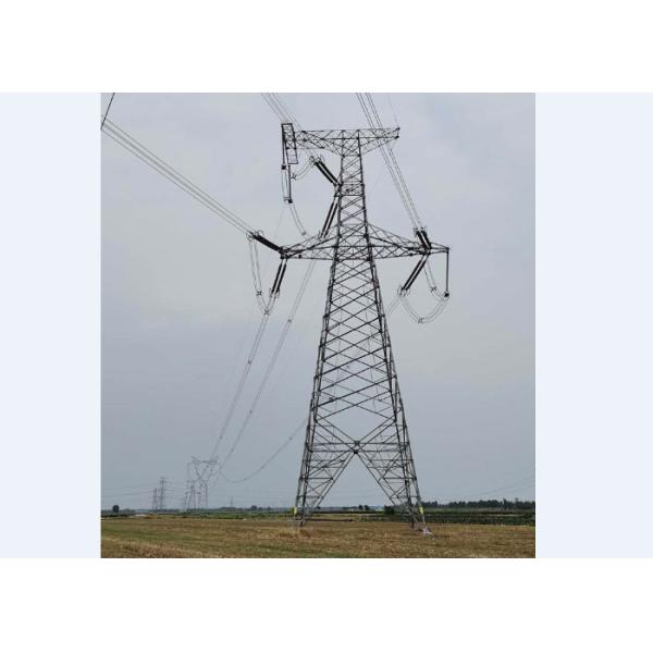 Buy cheap Galvanized Strong Steel Transmission Tower Full Assembly High Strength from wholesalers