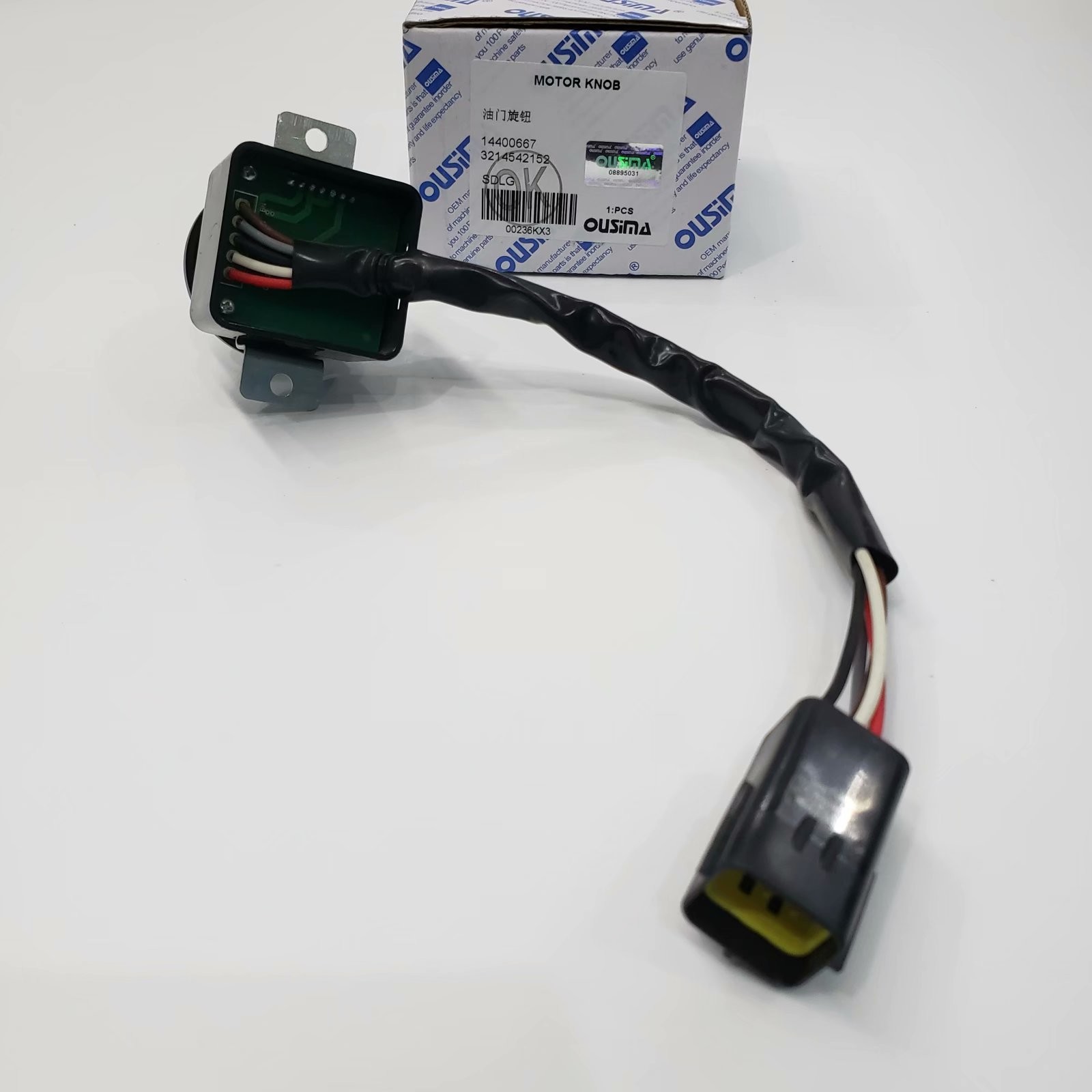 OUSIMA 14400667 3214542152 Throttle Knob Gas Knob Switch Excavator Part For SDLG