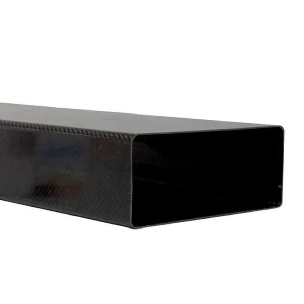 Buy cheap 3K Flexibility Rectangular Carbon Fiber Tube High Pressure Resistance from wholesalers