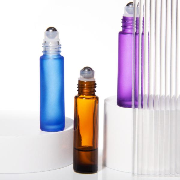 Buy cheap Essential Oil Roller Glass Bottles Steel Ball 10Ml Roller Bottle from wholesalers