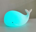 0.4w 18650 Battery Bedroom LED Night Light Animal Whale 15 Hours Using
