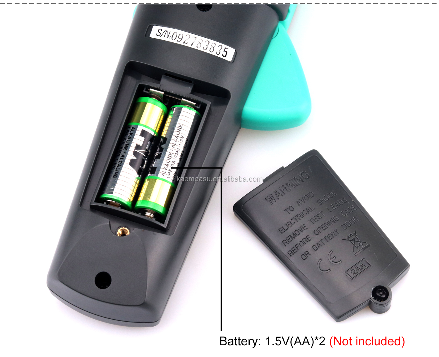 Professional 1000A AC/DC Voltage Clamp Meter with 3 5/6 Digits Display and Multifunctional Current Measurement