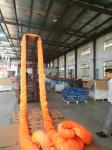 Heavy Duty Round Lifting Slings Wll 150ton High Strength Single Tube Sleeve