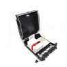 Buy cheap Custom Black Fiber Optic Distribution Box Outdoor Indoor 48 Core Cable from wholesalers