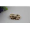 Buy cheap Custom butterfly shape light gold purse twist lock turn lock fastener from wholesalers