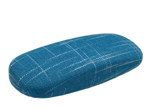 Buy cheap Fabric Wrapped Clamshell Glasses Case , Custom Logo Glasses Case from wholesalers