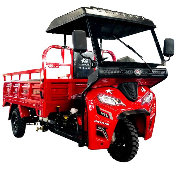 Buy cheap Rear Spring Leafs 5 2 Motorized Lift Cargo Tricycle in Egypt with Zongshen 250cc Engine from wholesalers