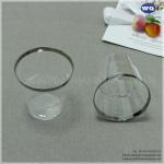 9oz Party Cups/Old Fashioned Glass,Crystal Clear Fancy Disposable Wedding Party