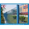 Buy cheap 3D Curved Green Pvc Coated Wire Mesh Fencing For Highway Sport Field Garden from wholesalers