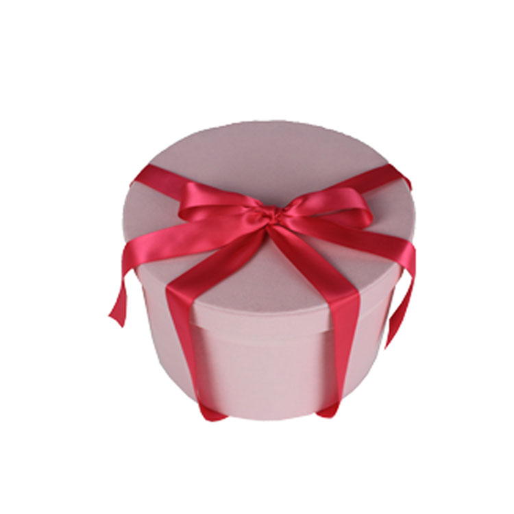 80gsm - 250gsm Square / Round Flower Cardboard Hamper Boxes For Bouquets