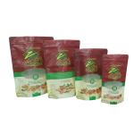 Custom matte stand up food packaging bags for snack pistachio mix nuts