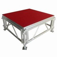 Buy cheap Portable Waterproof Acrylic / Plywood Temporary Stage Platforms Heavy Loading product