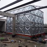 Fire Fighting Security Galvanised Rainwater Tank , Steady Outdoor / Indoor Water