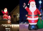 Outdoor 12ft Giant Christmas Inflatable Decoration with LED Lights Lawn Garden