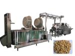 High Automation Soybean Peanut Frying Machine , Industrial Snack Frying