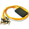 Buy cheap FC UPC 1X16 Fiber Optic PLC Splitter Low Polarization Dependent Loss from wholesalers