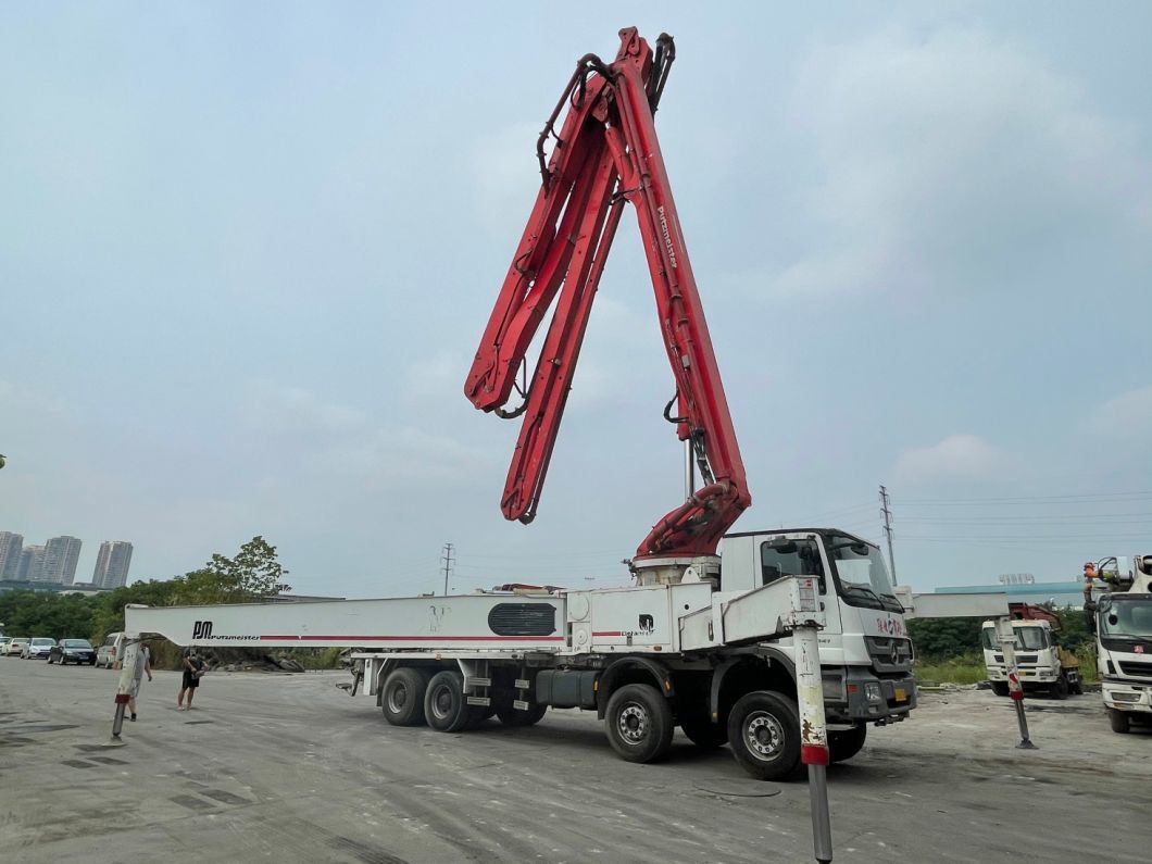 Putzmeister Concrete Pump 56m on Benz Mercedes Chasssis