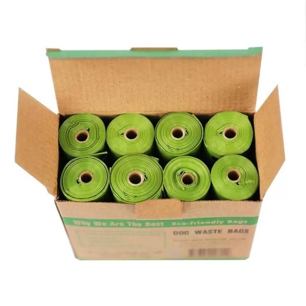 Buy cheap 15mic Biodegradable Dog Poop Bags 23x36 cm Biodegradable Cat Litter Bags from wholesalers