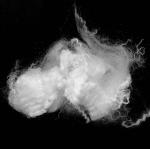 Soft Polyester Staple Fiber , Solid Non Siliconized Regenerated Low Melt Fiber