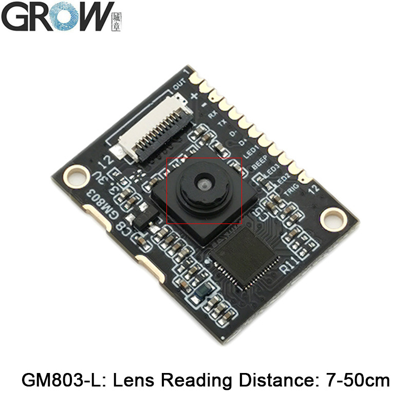 Grow GM803 Series DC3.3V USB/Ttl232 Barcode Scanner 1d/2D Qr Bar Code Reader