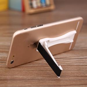 China Finger Phone Grip Holder / Adjustable Phone Holding Accessories 74 * 22 MM on sale