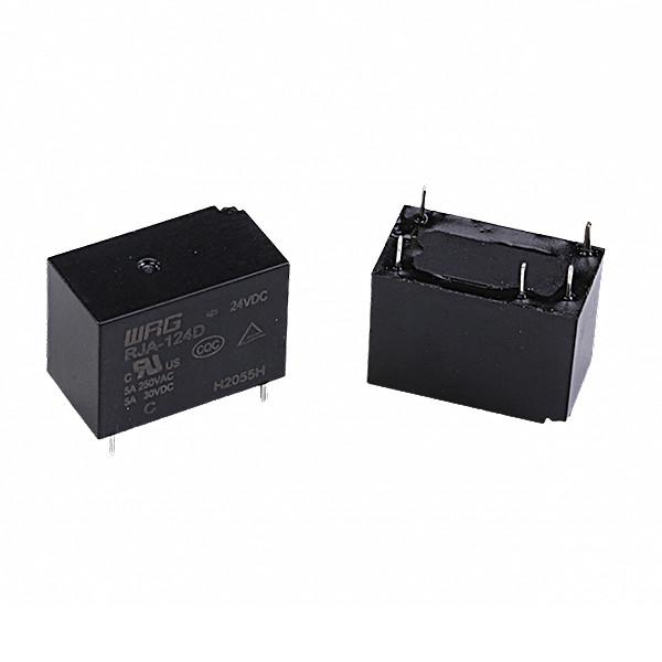 Buy cheap PCB Mount 24V 5 Amp 5 Pin SPDT Relay Power D 4KV Dielectric Withstand from wholesalers