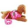 Buy cheap Puppy Cat Small Girl Dog Dots Vest Harness Leash Set Mesh Padded No Pull Lead from wholesalers