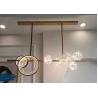 Buy cheap Modern Home Decor Glass ball Pendant Lights Bar Hotel Home Decorative Chandelier Hanging Lamp from wholesalers