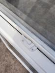 UPVC Frame Single Hung Vinyl Windows Waterproof Vertical Sliding Vinyl Windows