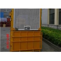 Buy cheap Single Cage 1000kg Material Personnel Hoist With Counterweight product